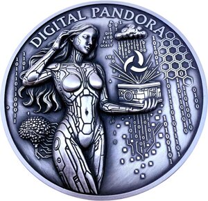 Pièce de monnaie en Argent 2 Guards g 62.2 (2 oz) Millésime 2026 DIGITAL PANDORA