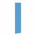 vidaXL Store plissé bleu 45x200 cm largeur du tissu 44 4 cm polyester