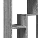vidaXL Bibliothèque sonoma gris 63x20x90 cm bois d'ingénierie