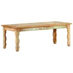 vidaXL Table basse 110x50x40 cm Bois de récupération solide