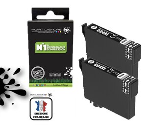 604XL - Ananas - 2 X NOIR - Grande capacité