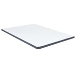 vidaXL Surmatelas de sommier tapissier 200x140x5 cm