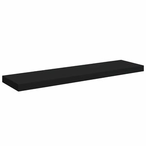 vidaXL Étagère murale flottante noir 90x23 5x3 8 cm MDF