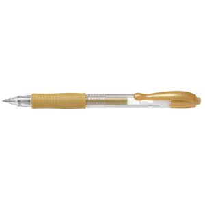 Stylo bille à encre gel G2 07 Metallic  or PILOT