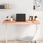 vidaXL Dessus de bureau 110x55x4 cm bois massif de hêtre