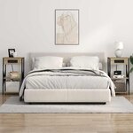 vidaXL Armoires de chevet 2 Pièces Chêne sonoma 41 x 31 x 76 cm