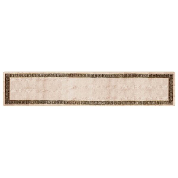 vidaXL Coureur de Tapis MARSA Noir 80 x 400 cm Polyester et PVC