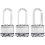 Master lock cadenas excell 3 pcs acier 45 mm m1eurtrilh