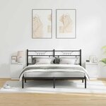 vidaXL Cabinet de chevet 2 Pièces Blanc 39 x 34 5 x 50 cm