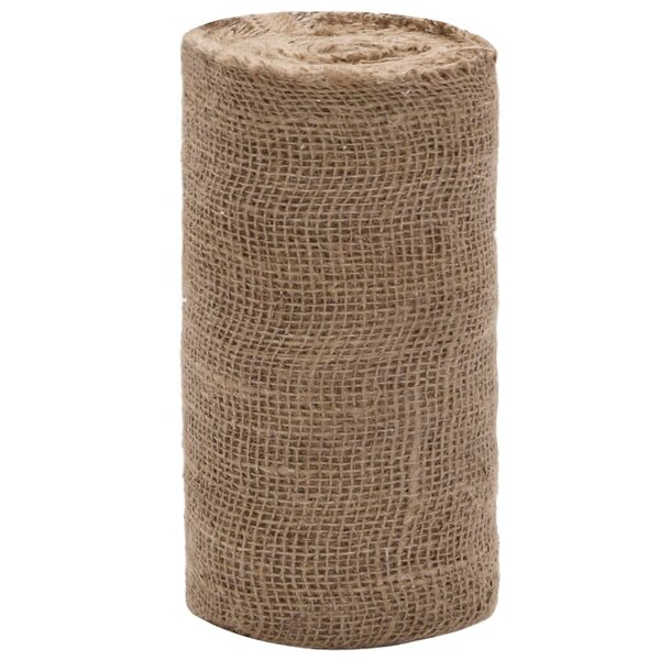 vidaXL Rouleau de jute 0 25x100 m 100 jute 200 g/m²
