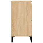 vidaXL Buffets 2 Pièces chêne sonoma 60x35x70 cm bois d'ingénierie