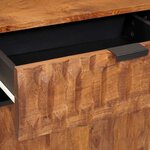 vidaXL Cabinet de chevet Marron 50 x 33 x 60 cm Bois de mangue massif
