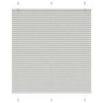 vidaXL Store plissé gris clair 120x150cm largeur du tissu 119 4cm