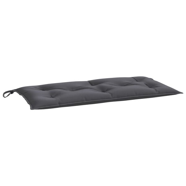 vidaXL Coussin de banc de jardin anthracite 100x50x7 cm tissu oxford