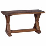 vidaXL banc Naturel 85 x 35 x 47 cm Bois massif de récupération