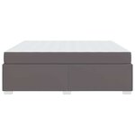 vidaXL Cadre de lit Gris 180 x 200 cm Faux cuir