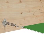 vidaXL Auvent vertical Vert clair 100x1200 cm Tissu oxford