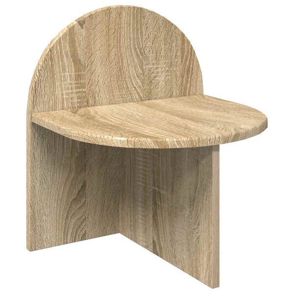 vidaXL Table de chevet Chêne Sonoma 40 x 35 5 x 45 5 cm