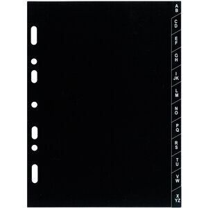 Recharge accessoire Exatime 14 index alphabétique 7 feuillets 126x81 mm EXACOMPTA