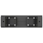 Aide à l'empilement de bois de chauffage 2 Pièces Anthracite Acier