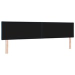 vidaXL Tête de lit en bloc de diamant bleu  200 cm  en tissu