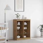 vidaXL Buffet chêne artisanal 41 x 37 x 100 cm Bois d'ingénierie