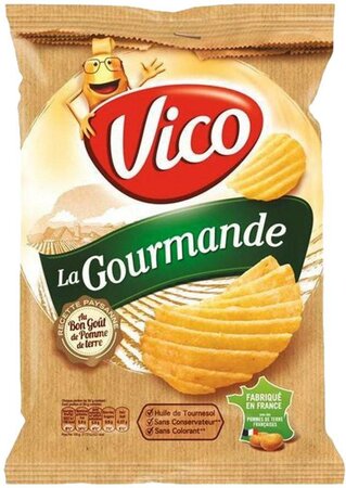 Vico Chips La Gourmande 120g (lot de 6)