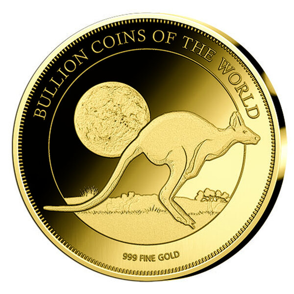 Monnaie KANGAROO Bullion Coins of the World 2020 1/500 Oz Or 3000 Francs Chad (PRÉCOMMANDE)