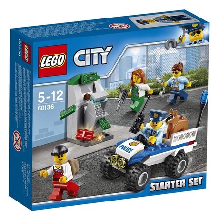 LEGO 60136 City - Ensemble de démarrage de la police