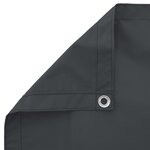 vidaXL Écran de balcon Noir 100 x 300 cm Tissu Oxford