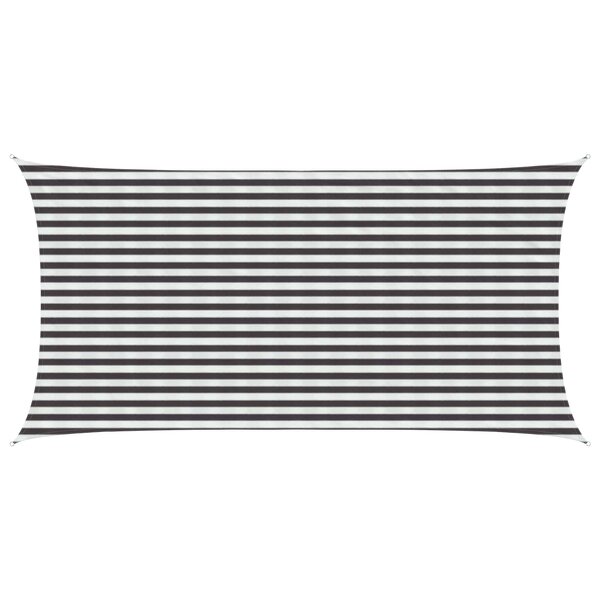 vidaXL Voile d'ombre 2 5 x 4 5 m HDPE Rectangulaire