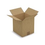 Caisse carton brune simple cannelure raja 23x21x24 cm (lot de 25)