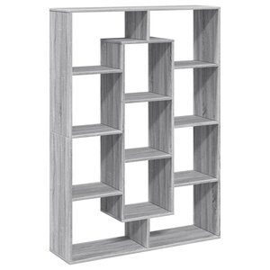 vidaXL Bibliothèque sonoma gris 102x29x143 cm bois d'ingénierie