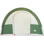 vidaXL Tente de camping tunnel 4 personnes vert imperméable