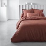 Housse de couette - 220 x 240 cm uni - Terracotta