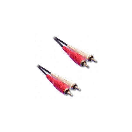 2xrca Mâle / 2xrca Mâle Longueur 1,2 M Lineaire - A124b