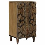 vidaXL Buffet Marron 40 x 33 5 x 75 cm Bois de mangue massif