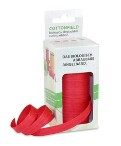 Bolduc de coton cottonfield 50-m-bobine 10 mm rouge