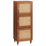 vidaXL Grand meuble Marron 40 x 33 5 x 110 cm Bois de mangue massif