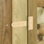 vidaXL Abri de stockage de jardin Bois de pin imprégné