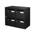 Offre Pack : Block B4 Tendance 380 Acier Noir · Tableau d'affichage A4 · Etiquettes