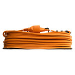 Prolongateur jardin 2x 1 5mm² Orange 25m - Zenitech