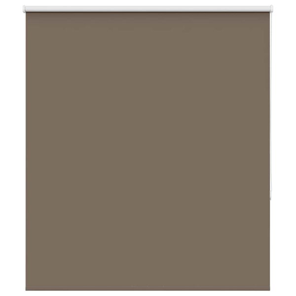 vidaXL Store enrouleur occultant café 125x150cm largeur du tissu