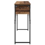vidaXL TableConsole Bois Ancien 105x30x75cm Bois d'ingénierie