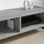 vidaXL Meuble TV Gris Sonoma 100 x 36 5 x 30 5 cm Bois d'ingénierie