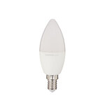 Pack de 2 ampoules led (flamme)  culot e14  conso. 2 8w (eq. 25w)  250 lumens  blanc chaud