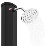 vidaXL Douche solaire d'extérieur avec pomme de douche et robinet 35 L