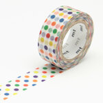 Masking Tape MT Kids 1 5 cm Pois multicolore