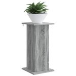 vidaXL Support de Plante 2 pièces Sonoma gris 30 5 x 30 x 60 5 cm