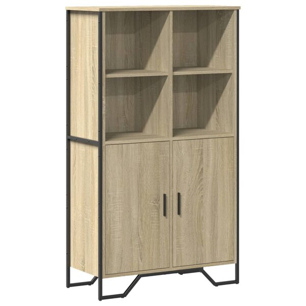 vidaXL Buffet haut chêne sonoma 79 5x35 5x137 5 cm bois d'ingénierie